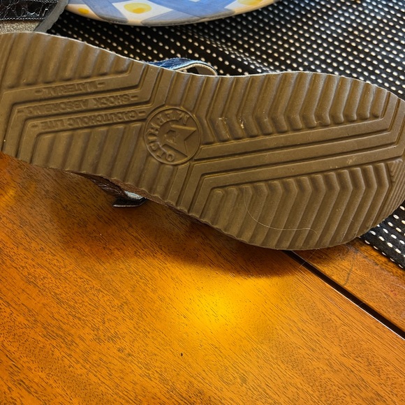 Mephisto Sandals Slides Strappy Jeweled Bronze - Picture 5 of 5